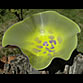 Large Specled Art Glass Bowl