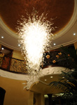 platinum crystal chandelier